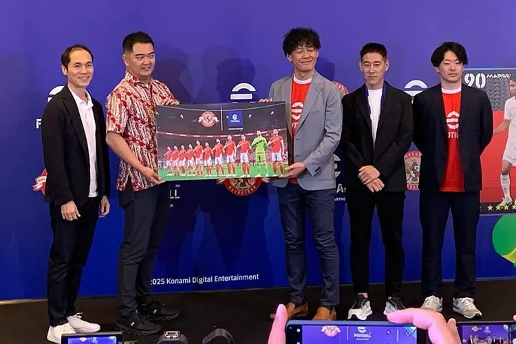 Potret Konami dan PSSI resmikan kolaborasi untuk eFootball  ((instagram.com/@ifel.id))