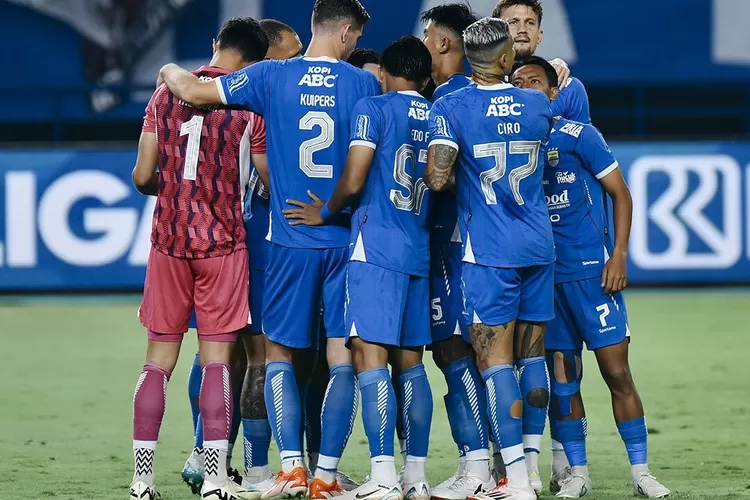 Potret kesebelasan pemain Persib Bandung  ((instagram.com/@persib))