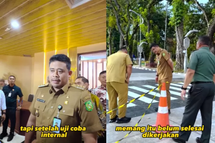 Jalan Sudirman Medan Yang Licin Disebut Belum Selesai Dikerjakan Bobby Nasution Klaim Lupa 5665