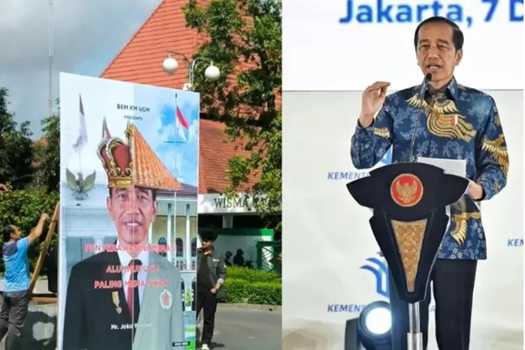 Presiden Jokowi Dicap Jadi Alumni ‘Memalukan', Ketua BEM UGM Kutip ...