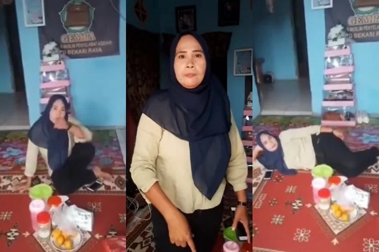 Viral Video Sosok Wanita Ngaku Istri Ketua Ormas Nolak Bayar Utang