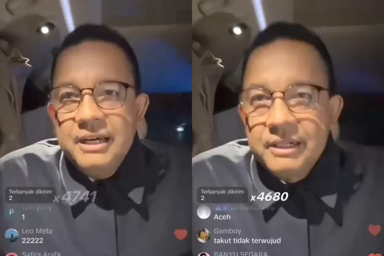 Berhasil Kalahkan Narasi Gemoy? Momen Anies Baswedan Live Di TikTok ...