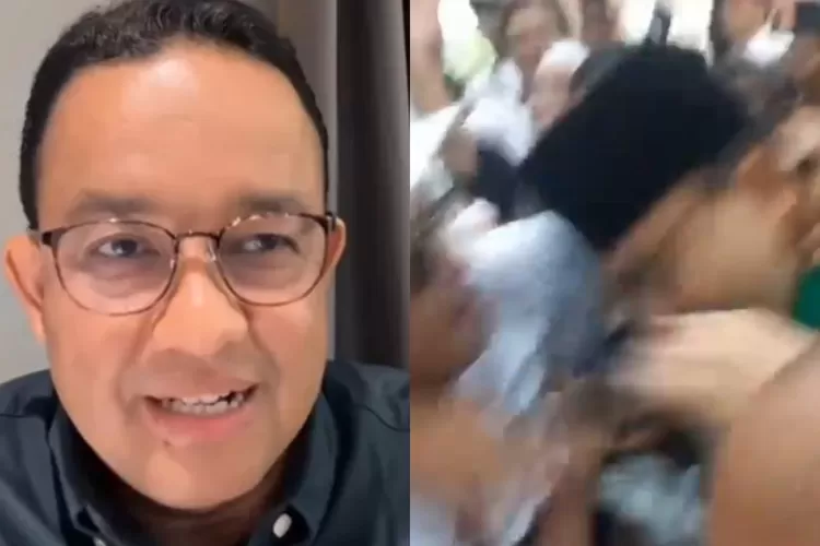 Video Telinga Dan Leher Capres Anies Baswedan Hampir Digigit Pendukung ...