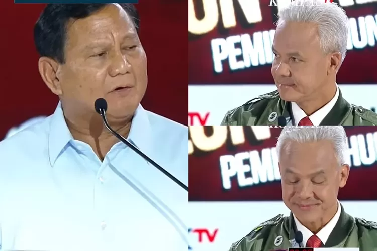 Ekspresi Ganjar Usai Prabowo Sebut Anies Baswedan Profesor Tuai Sorotan ...