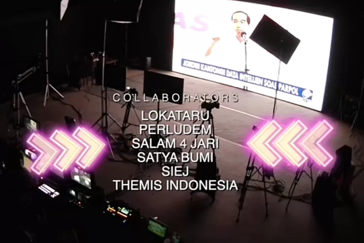 Muncul salam 4 jari di Dirty Vote