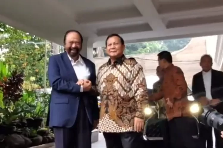 Surya Paloh Dan Elite NasDem Bertemu Prabowo Di Kartanegara, Sinyal ...