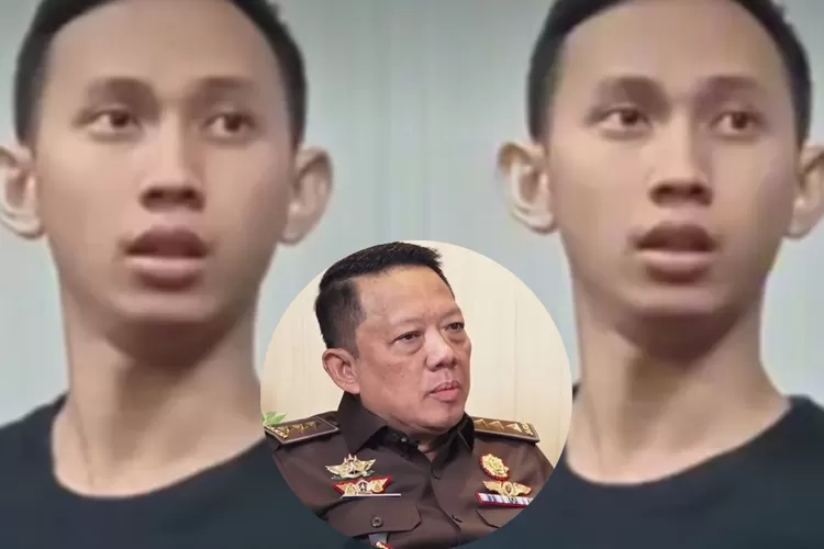 Bripda Iqbal Mustofa dan Jampidsus Kejagung (Akun X @pandugaid, YouTube Kejaksaan RI)