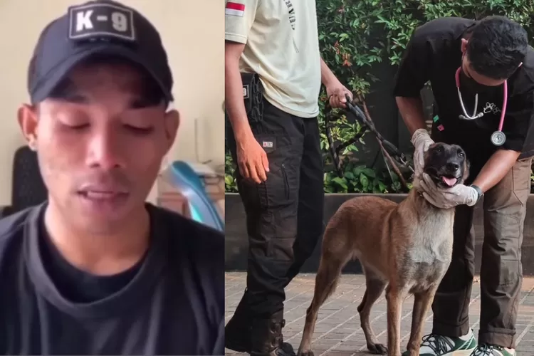 Nasarius, satpam Plaza Indonesia (Twitter @plazaindonesia)