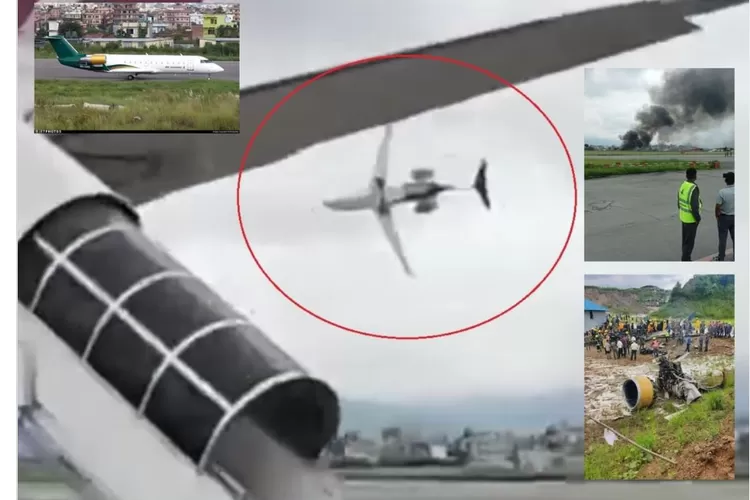 Pesawat jatuh di Nepal, pilot selamat (Instagram @airspacereview)