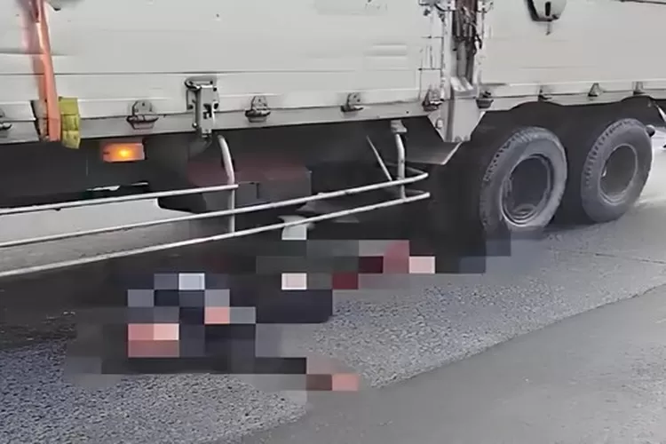 Kecelakaan di Slipi Tewaskan Seorang Pengendara Motor. (Tangkap layar X @TMCPoldaMetro)