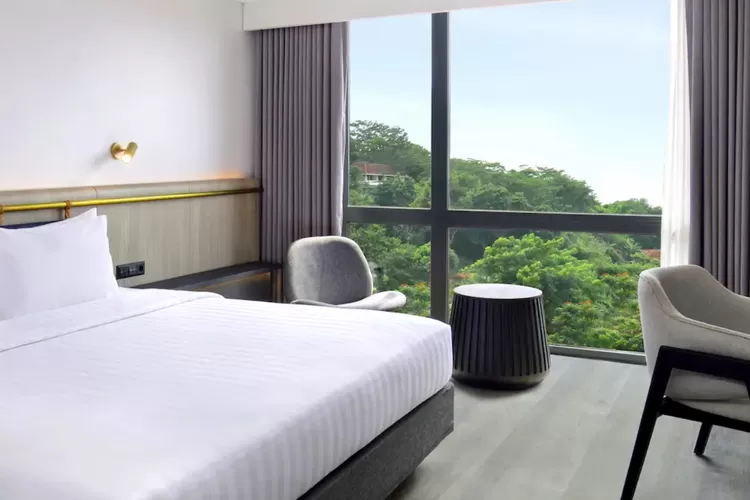 Hotel Aruss Semarang. Hotel Aruss Semarang disita polisi karena terkait pencucian uang judi online.  (hotelaruss.com)