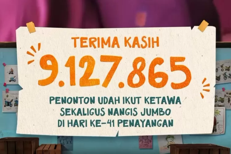 Film Jumbo Tembus 9 Juta Penonton. (Foto/instagram.com/visinemaid)