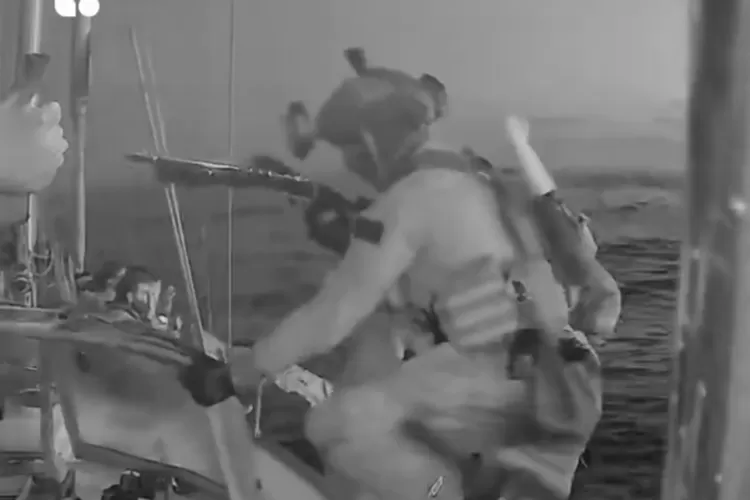 Tangkapan CCTV Pembajakan Kapal (Dok X @GlobalSumudF)