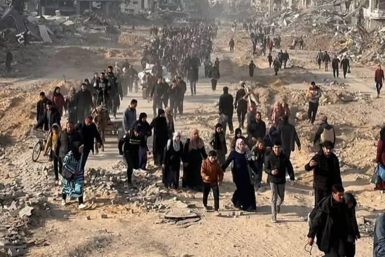 Potret warga Gaza palestina