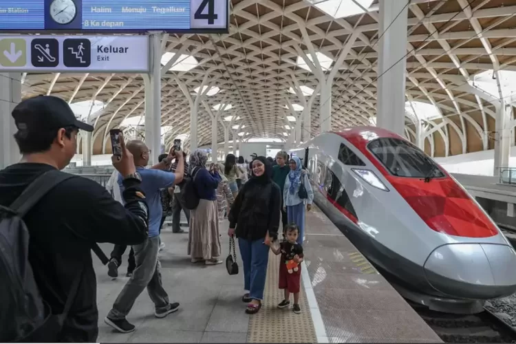 Ilustrasi: Kereta cepat Whoosh. (ist)