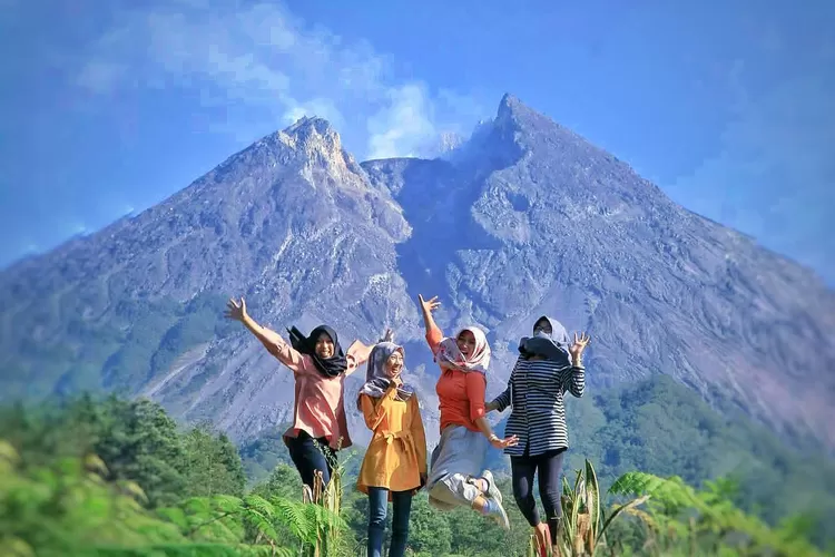 Destinasi wisata alam Kalitalang Klaten, Jawa Tengah. (Fot/@kali_talang)