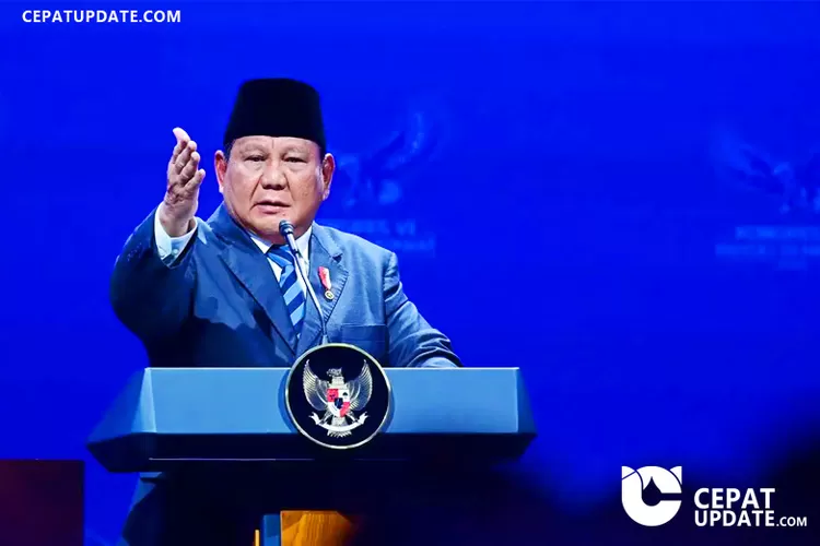 Presiden Prabowo Subianto bicara soal efisiensi dan penghematan.