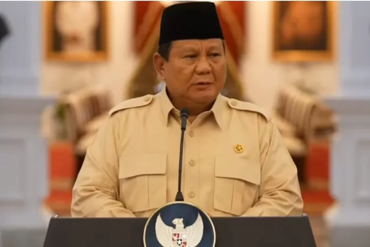 Potret Prabowo Subianto Presiden Republik Indonesia (Dok. Media Sosial)