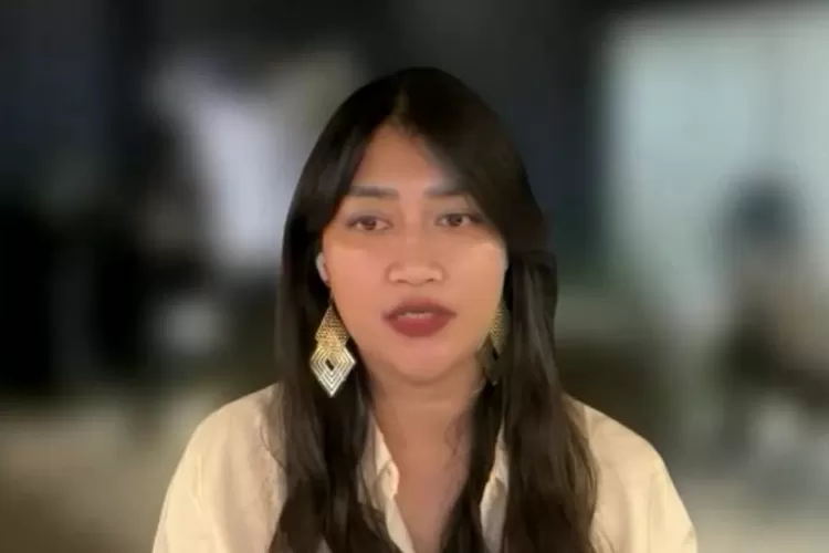 Co-Director of Cooperation and External Engagement, Head of Government Task Force Indo-Pacific Strategic Intelligence (ISI), Aisha Rasyidila Kusumasomantri dalam forum JPP Promedia saat membahas National HA/DR capability framework.  ((Dok Promedia))