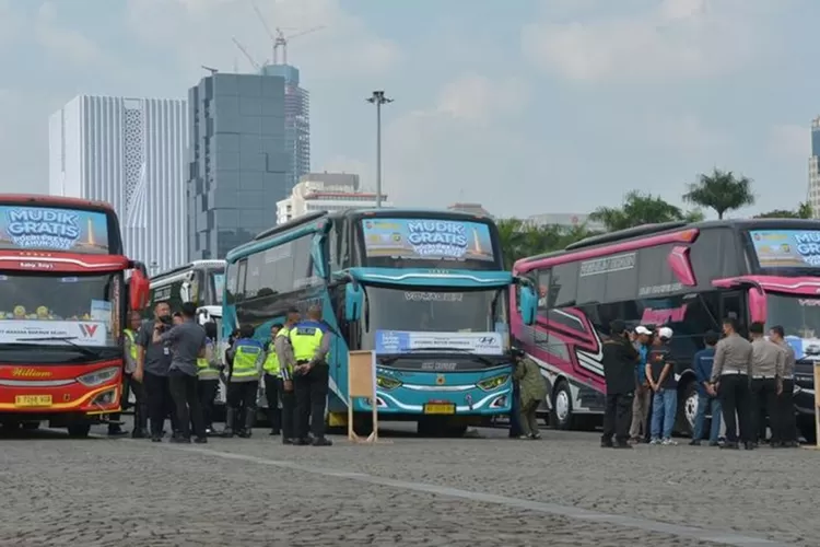 Cara daftar mudik gratis bus pada Nataru. (Dok. Kemenhub)