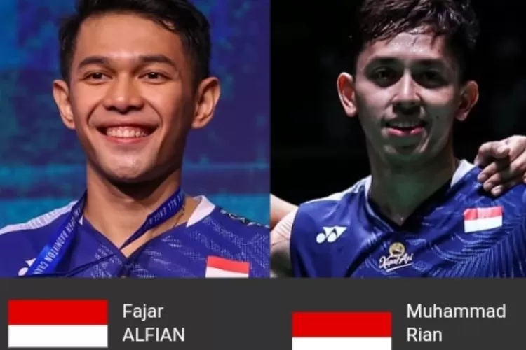 Petronas Malaysia Open 2024 Fajar Alfian/Muhammad Rian Ardianto dan