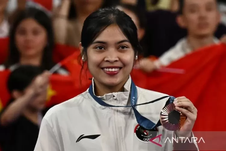 Gregoria Jadi Atlet Pertama Indonesia Raih Medali Olimpiade Paris 2024 ...