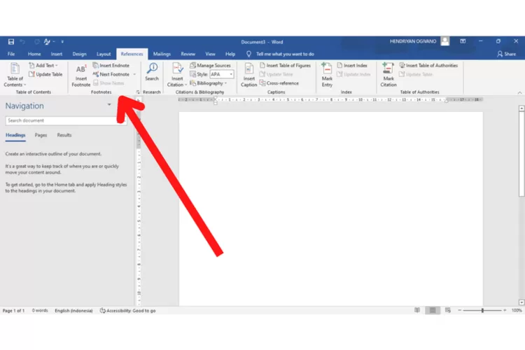 Tutorial Cara Membuat Footnote Di Microsoft Word Untuk Pemula, Caranya ...