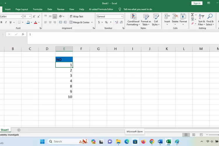 Tutorial Cara Membuat Nomor Urut Otomatis Di Microsoft Excel Mudah