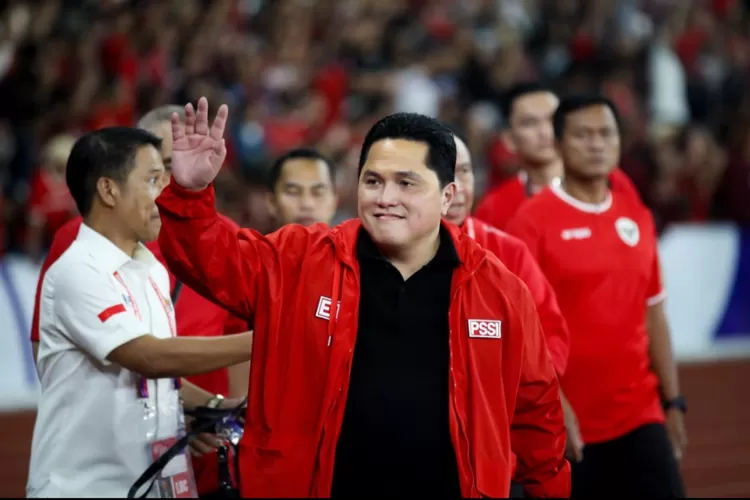 Potret Erick Tohir, Ketum PSSI (sumber: media sosial) (Tim Kabar Buana 03)