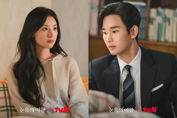 Cuplikan spoiler Queen of Tears episode 9 (Kolase foto hasil  Twitter @CJnDrama)