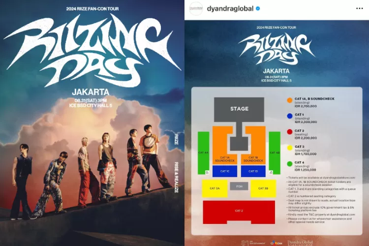 Intip Harga Tiket Hingga Jadwal War Fancon RIIZE Di Jakarta, Mulai Dari ...