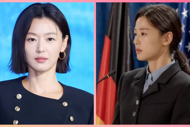 Pemutusan hubungan beberapa brand hingga seruan boikot pada aktris Jun Ji Hyun menimbulkan spekulasi potensi blacklist di China imbas kontroversi dialog dalam drama Tempest yang memicu kemarahan netizen Tiongkok.  (Kolase naver, disney plus Korea)