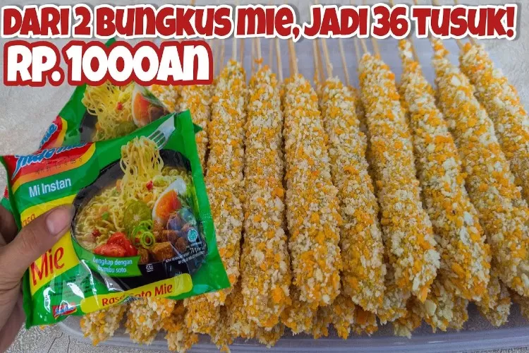 Ide Jualan 1000an Terbaru Dari 2 Bungkus Mie Jadi 36 Tusuk Rasanya Enak Murah Dan Gampang 7015