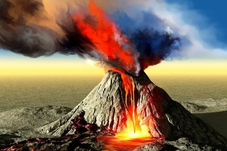 Sejarah Peristiwa Meletusnya Gunung Krakatau PART 1 (grid.id)