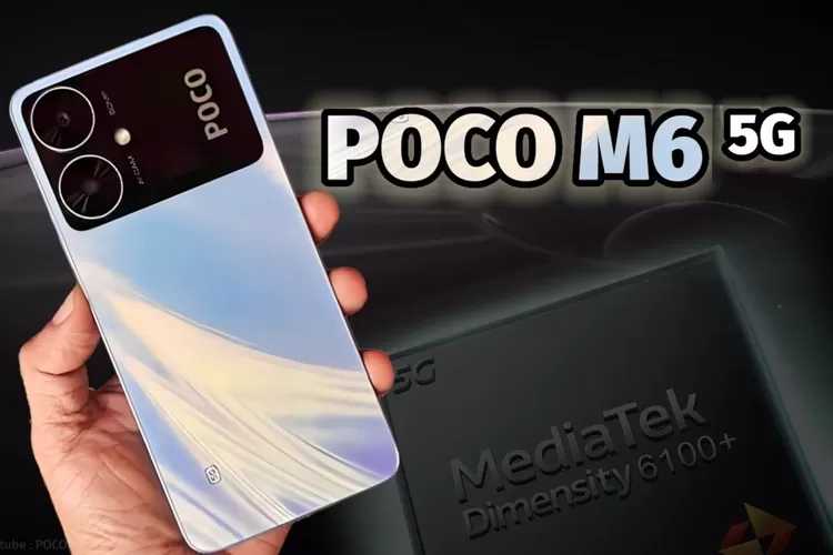 Gunakan Chipset Mediatek Dimensity 6100 Poco M6 5g Resmi Rilis Harga Cuma 1 Jutaan Urban Jabar 5746