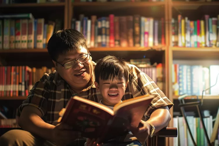 Ilustrasi Hari literasi Internasional (AI)