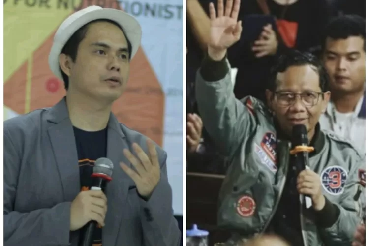 Sosiolog UNAIR Novri Susan dan Prof Mahfud MD.(tangkapan layar IG@novrisusan dan  @mohmahfudmd/dobrak.co