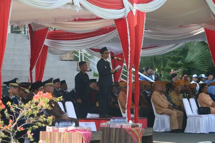 Jadi Inspektur Upacara Pada Peringatan Hari Pahlawan Tahun 2023, Pj ...