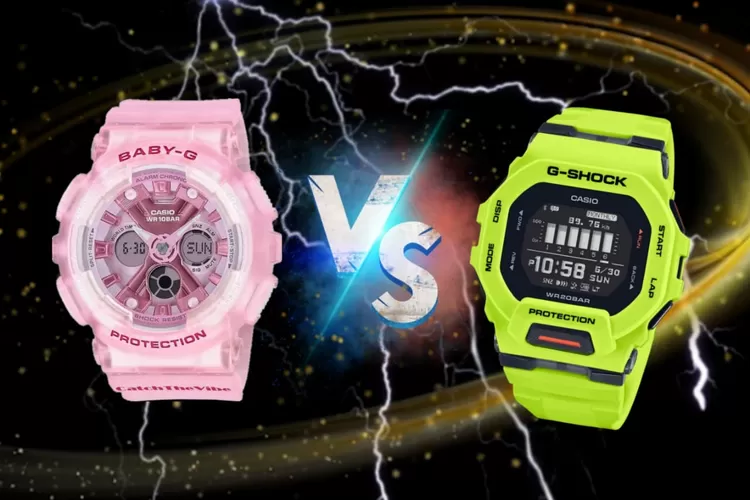 Baby g and g shock online difference