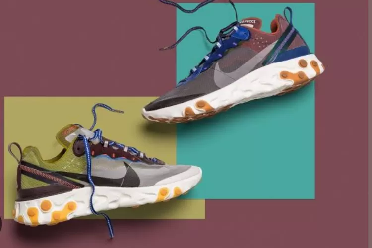 Sepatu nike sales react element