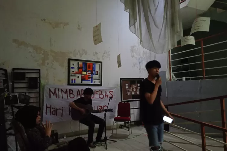 Mimbar Bebas ala mahasiswa IPB Vinus mengenang jasa pahlawan
