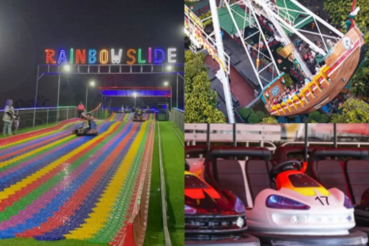 Depok Fantasy Land, Eksplore Rainbow Slide Dan Wisata Keluarga Terbaru ...