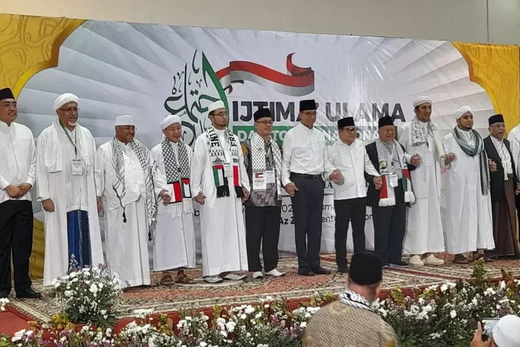 Hasil Ijtima Ulama Merekomendasikan Anies dan Cak Imin Untuk Pilpres 2024