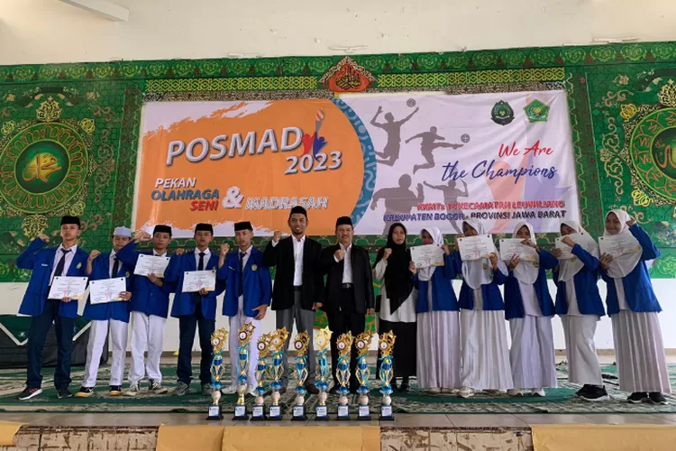 Para santri Pesantren Islam Al Ghiffari Leuwiliang tingkat Madrasah Tsanawiyah menyabet berbagai juara dalam ajang Posmad 2023