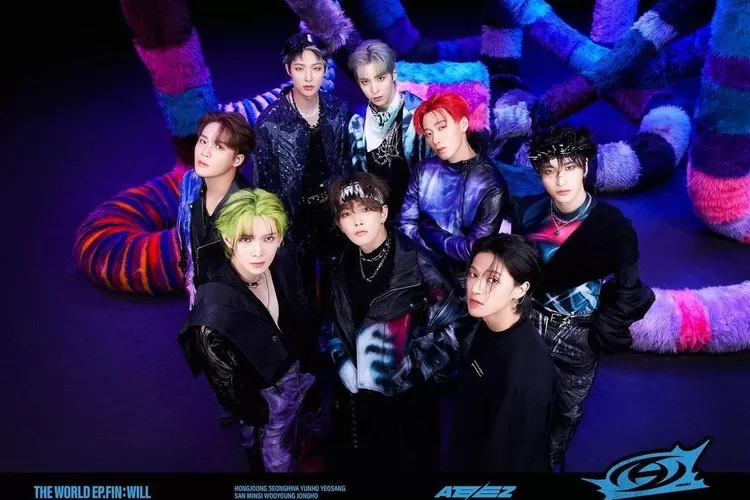 Lirik lagu Crazy Form - ATEEZ. (Sumber: Instagram @ateez_official)
