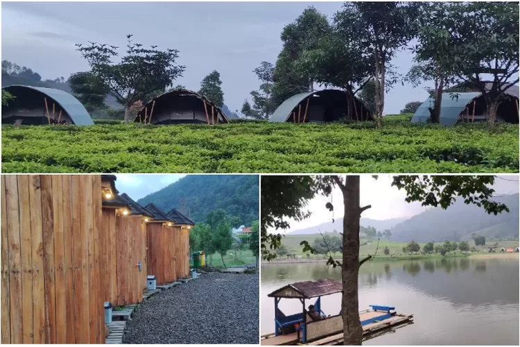 Rekomendasi glamping di Puncak Bogor yakni The Ciliwung Adventure Camp yang dekat dengan Telaga Saat