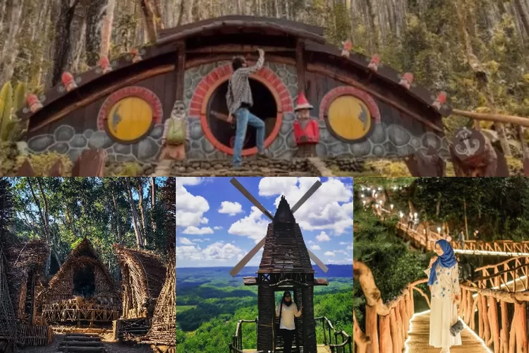 Wisata Glamping Batu Songgolangit Rumah Seribu Kayu  (Instagram)