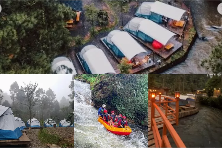 Wisata Glamping Namu Hejo Riverside Pangalengan Bandung (Instagram)