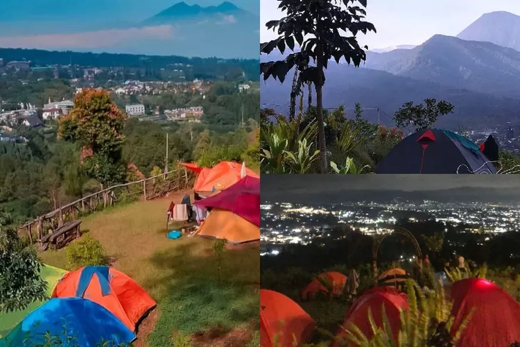 Pasir Angin Campsite merupakan tempat camping  murah dengan view city light secakep ini di Bogor. HTM cuman Rp 10 ribu aja. (Instagram/@pasirangincampsite)