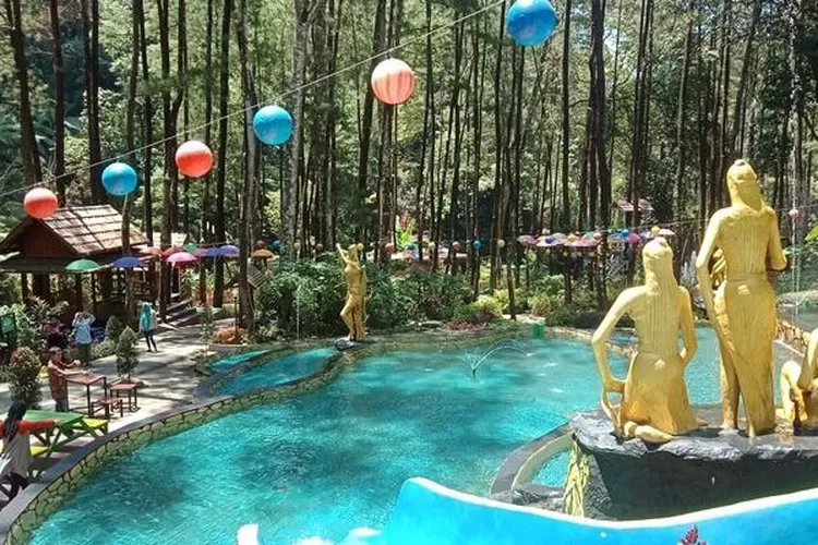 Srambang Park Ngawi, destinasi wisata di Kaki Gunung Lawu. (Sumber: Google Maps)